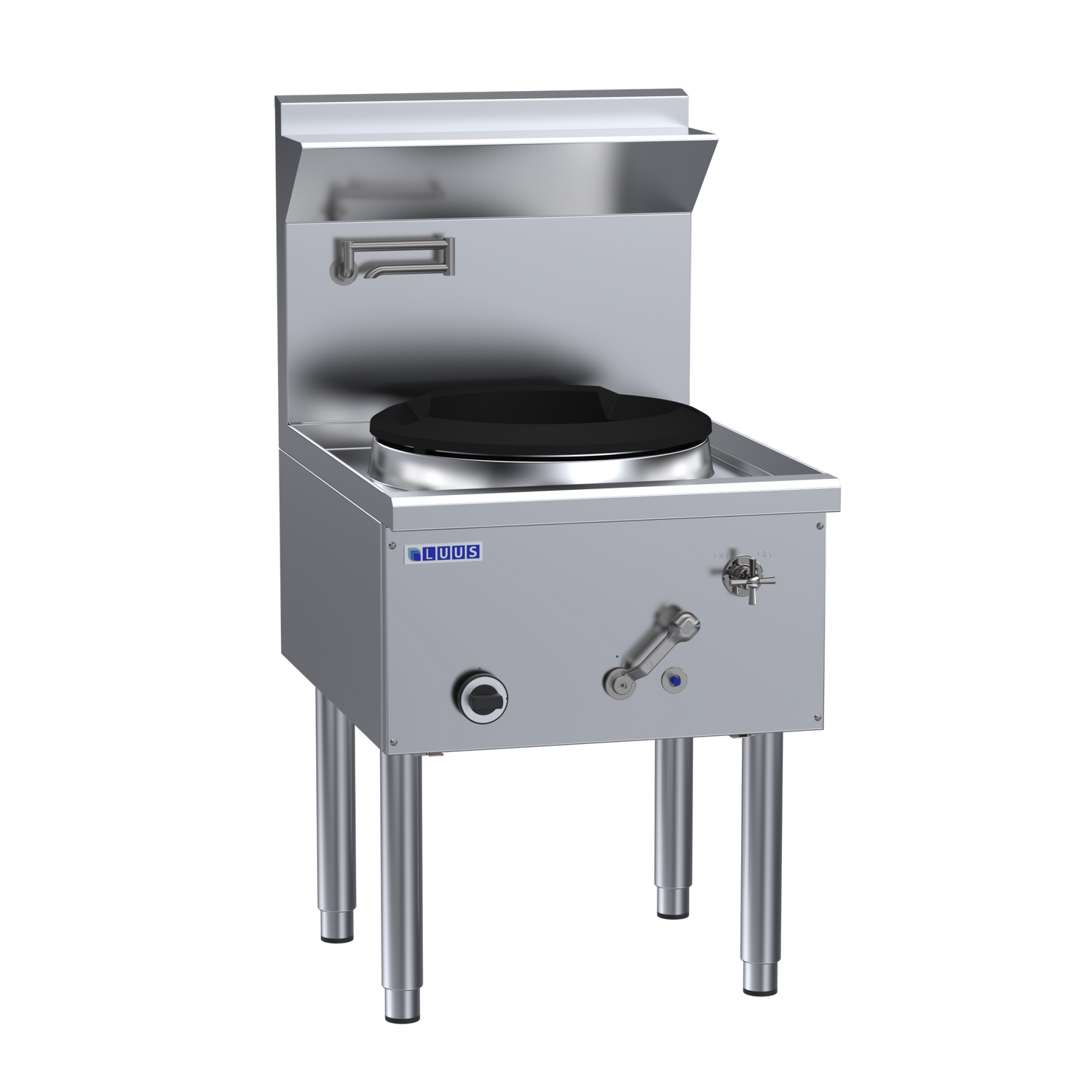 WZ-17C: 650mm Commercial Gas Waterless Wok with Duckbill Burner