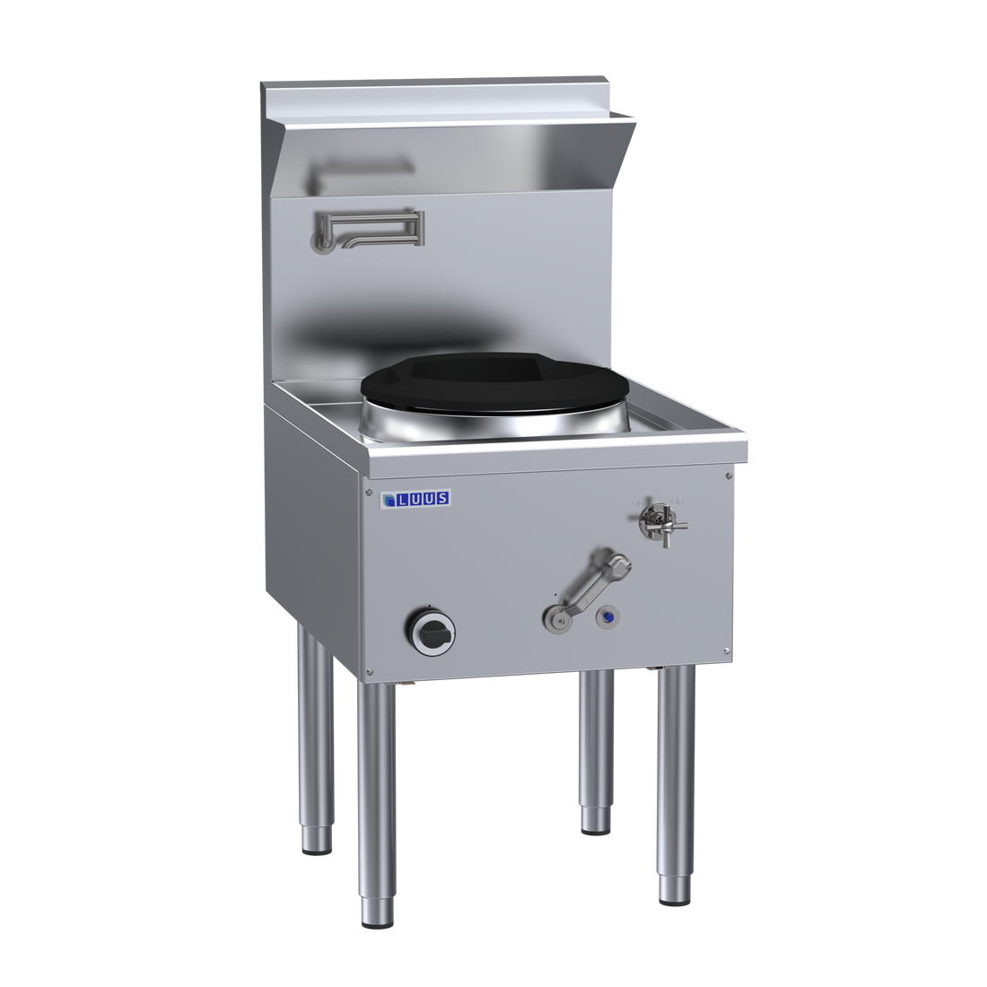 WZ-1C: 600mm Commercial Gas Waterless 1 Hole Wok