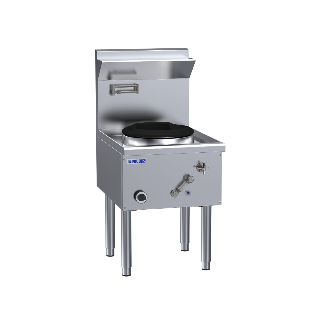 WZ-1C: 600mm Commercial Gas Waterless 1 Hole Wok