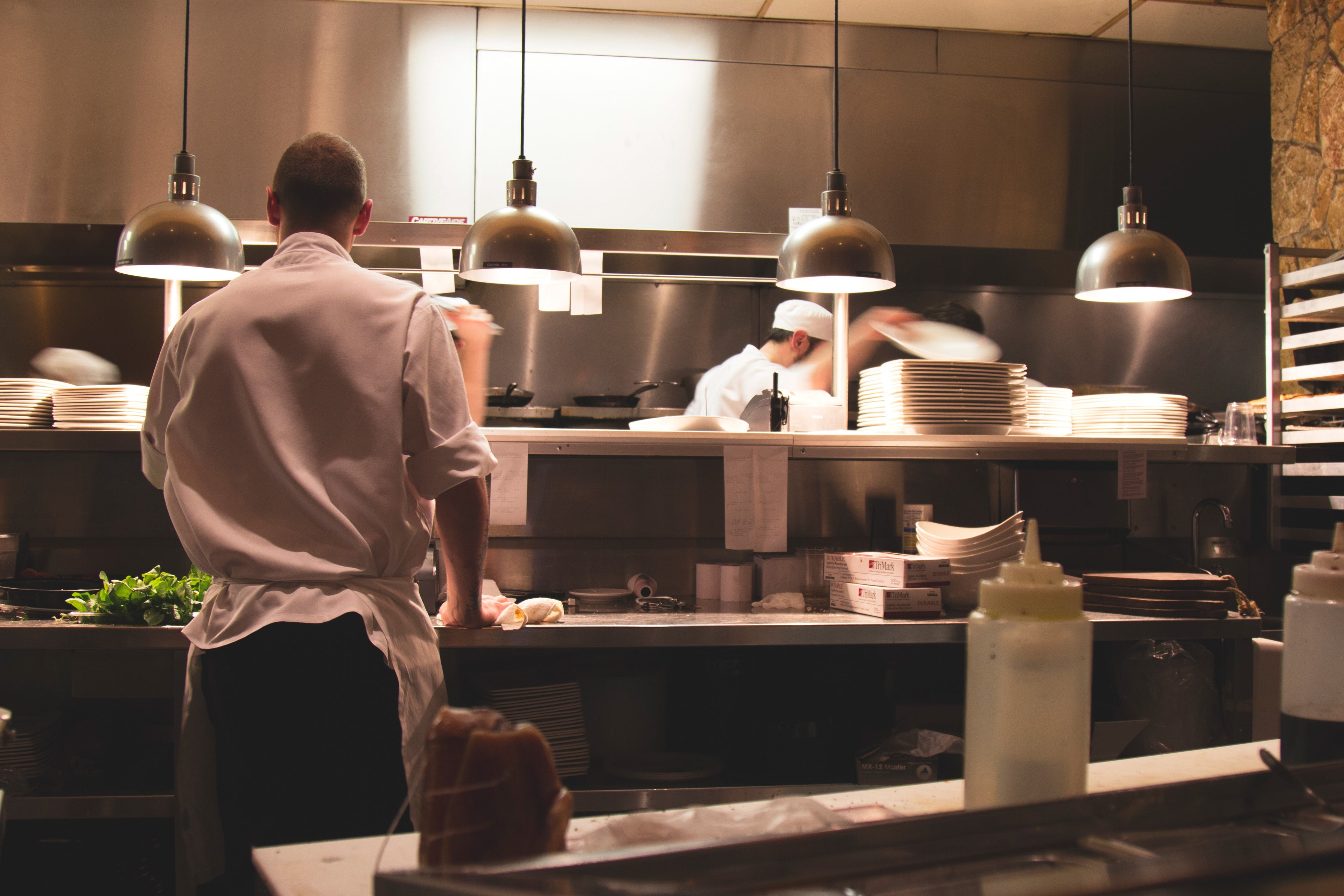 Commercial Kitchen with Luus Induction Equipment